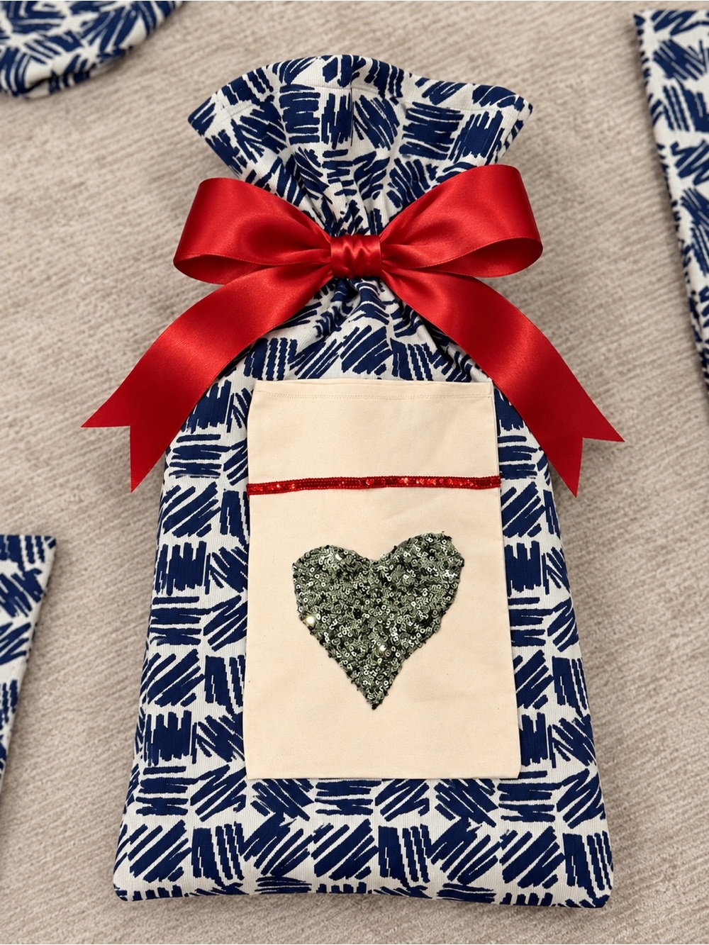 4 Free People style reusable gift bags